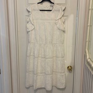 Gibson & Latimer White Dress Sz XL